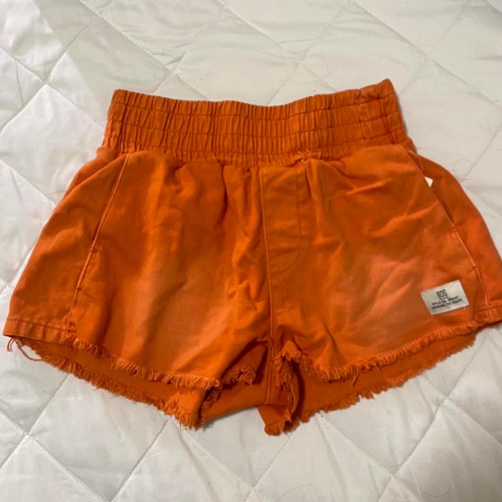 Urban outfitters bdg orange shorts